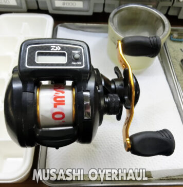 メンテナンス日記#2117:ダイワ ライトゲームICV150H (00614805) (4960652992817) ハンドル動かない ダイワ ライトゲームICV150H (00614805) (4960652992817) メンテナンス修理写真