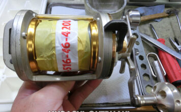 ダイワ シーライン石鯛イシダイ Z40WH (00607816) (4960652484541) メンテナンス錆び修理写真