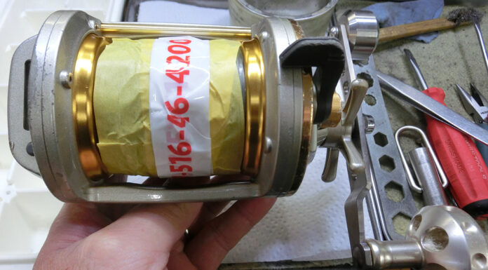 ダイワ シーライン石鯛イシダイ Z40WH (00607816) (4960652484541) メンテナンス錆び修理写真