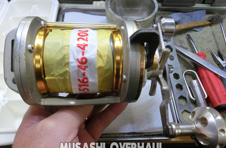 メンテナンス日記#2112:ダイワ シーライン石鯛イシダイ Z40WH (00607816) (4960652484541) 酷い錆 ベアリング破損 ダイワ シーライン石鯛イシダイ Z40WH (00607816) (4960652484541) メンテナンス錆び修理写真