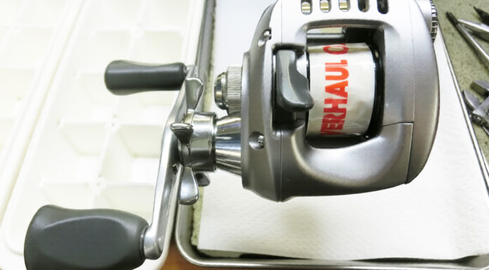 ダイワ チームダイワ TD-Z 103HL (00613955) (4960652514941) メンテナンスハンドル逆転修理写真