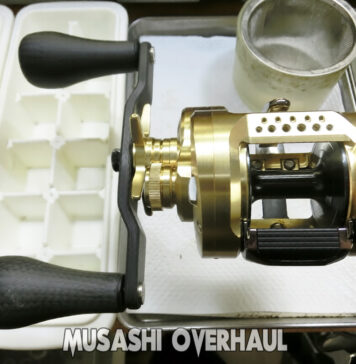 シマノ 23 カルカッタコンクエストMD 401XGLH (045973) メンテナンス修理写真