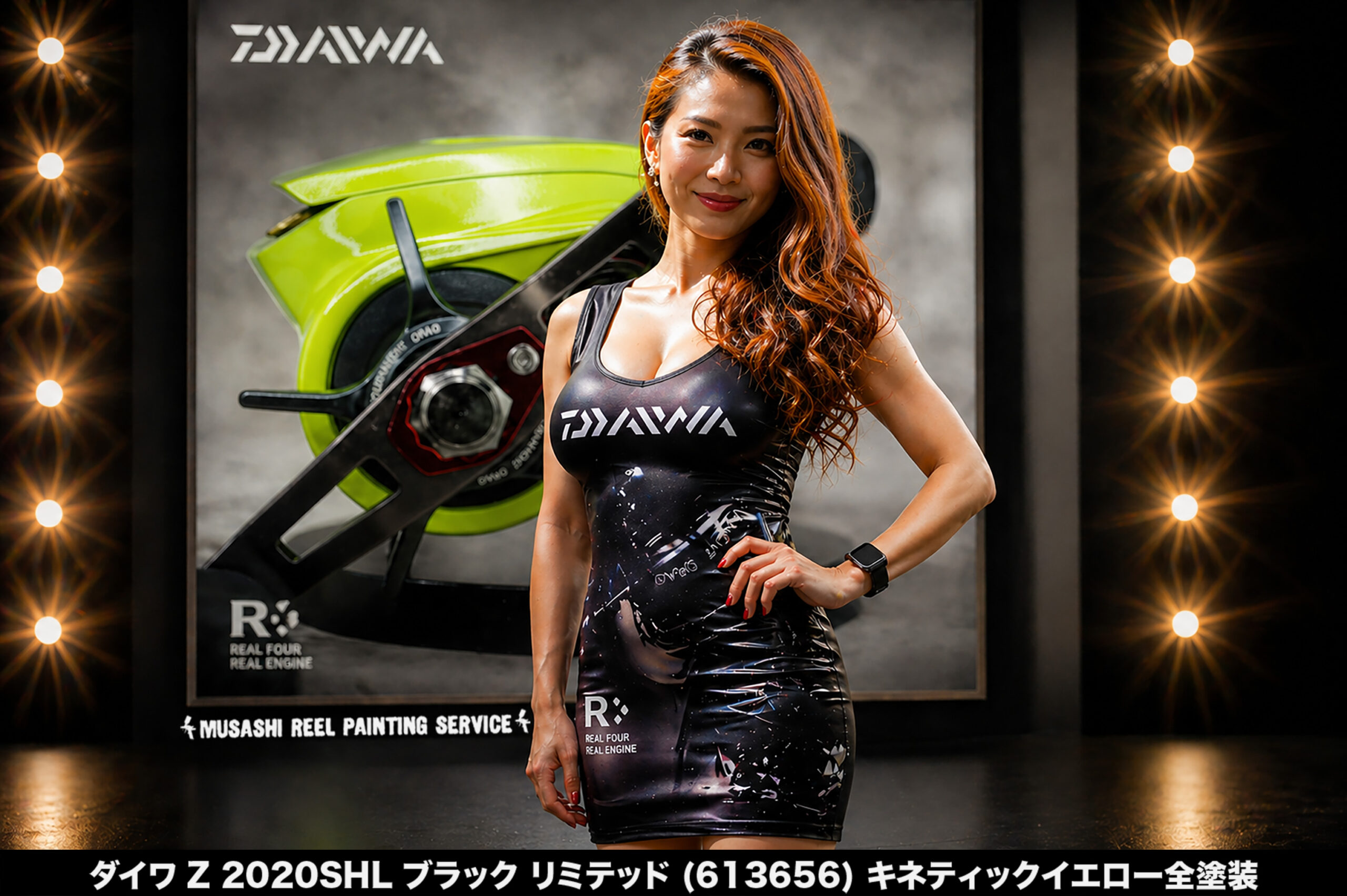 傷だらけのリールが激変！ダイワZ 2020SHLをジムニー純正色でカスタム