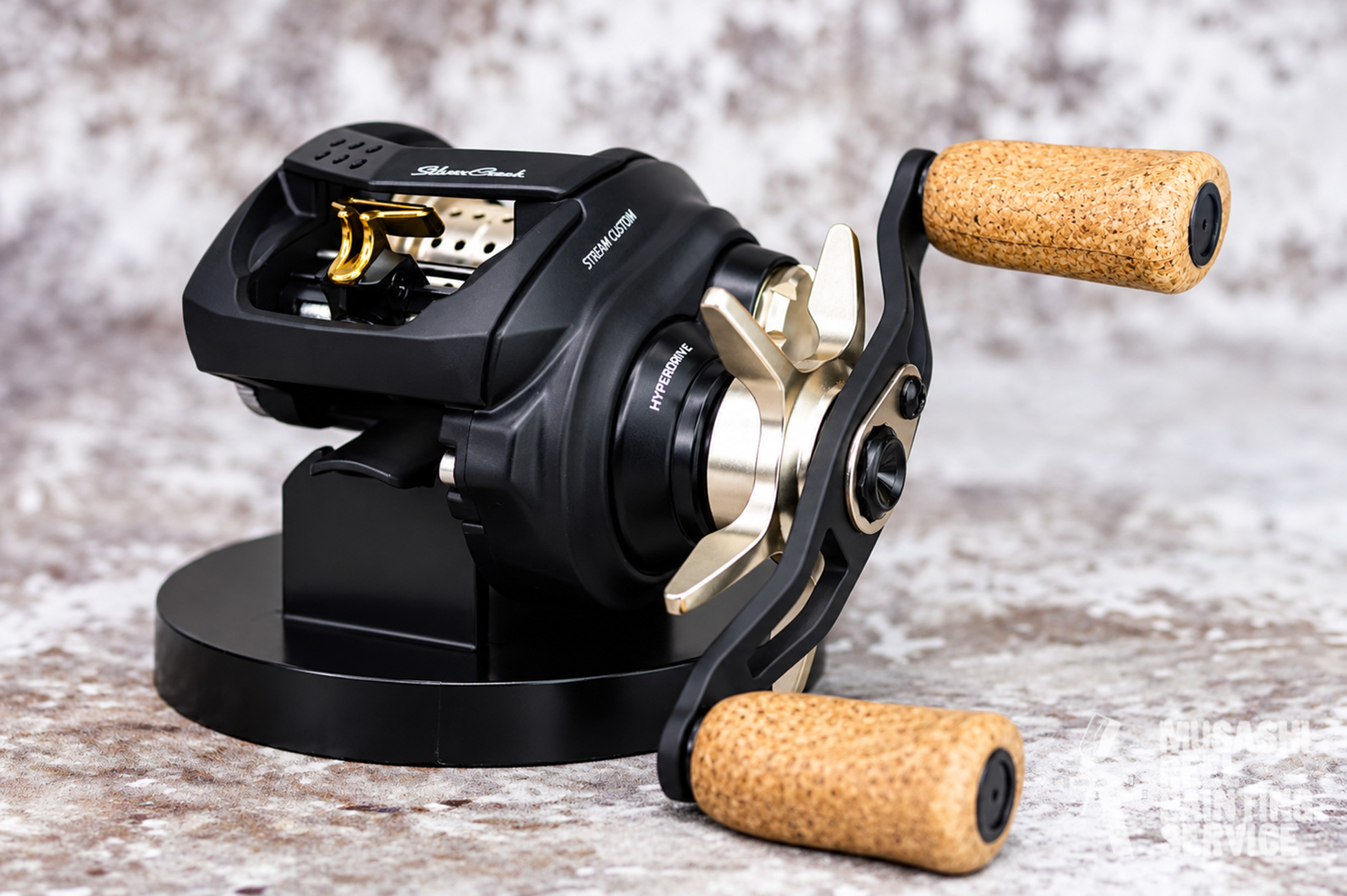 5 daiwa 2 silver-creek-air-tw customreel repaint overhaul maintenance baitcasting streamcustom 00630253