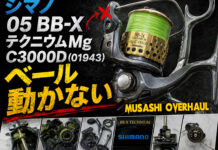 シマノ 05 BB-XテクニウムMg C3000D (01943) ベール動かない メンテナンス修理写真