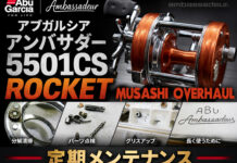 アブガルシア アンバサダー 5501CS ROCKET (0036282310254) 定期メンテナンス修理写真