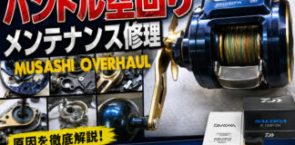 ダイワ 21 ソルティガIC 100 (034695) (4550133034695) ハンドル空回り メンテナンス修理 写真