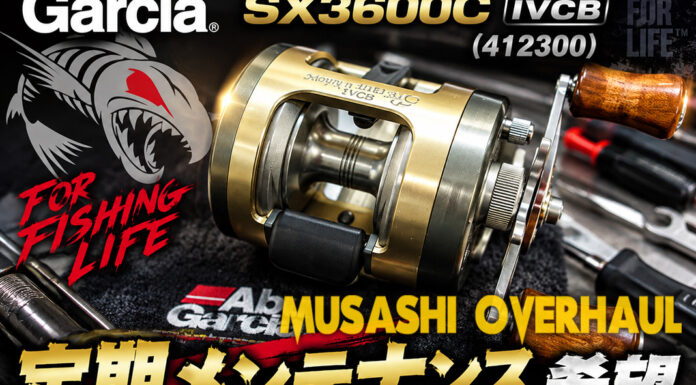 アブガルシア Abu Garcia モラム SX3600C IVCB (412300) 定期メンテナンス写真
