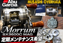 アブガルシア Abu Garcia モラム SX3600C MAG (74470361) メンテナンス修理写真