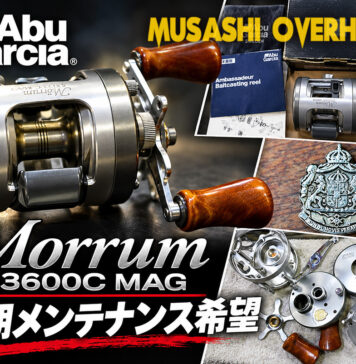 メンテナンス日記#2467:アブガルシア Abu Garcia モラム SX3600C MAG (74470361) 定期メンテナンス希望 アブガルシア Abu Garcia モラム SX3600C MAG (74470361) メンテナンス修理写真