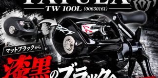 ベイトリール塗装リペイント：ダイワ 24タトゥーラ TW 100L (00630161) 光沢ブラック全塗装
