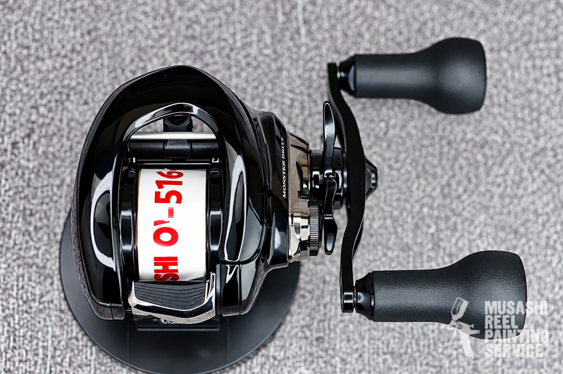 7 shimano 23antaresdcmdxg reelcustom reelpaint custompaint glossblack